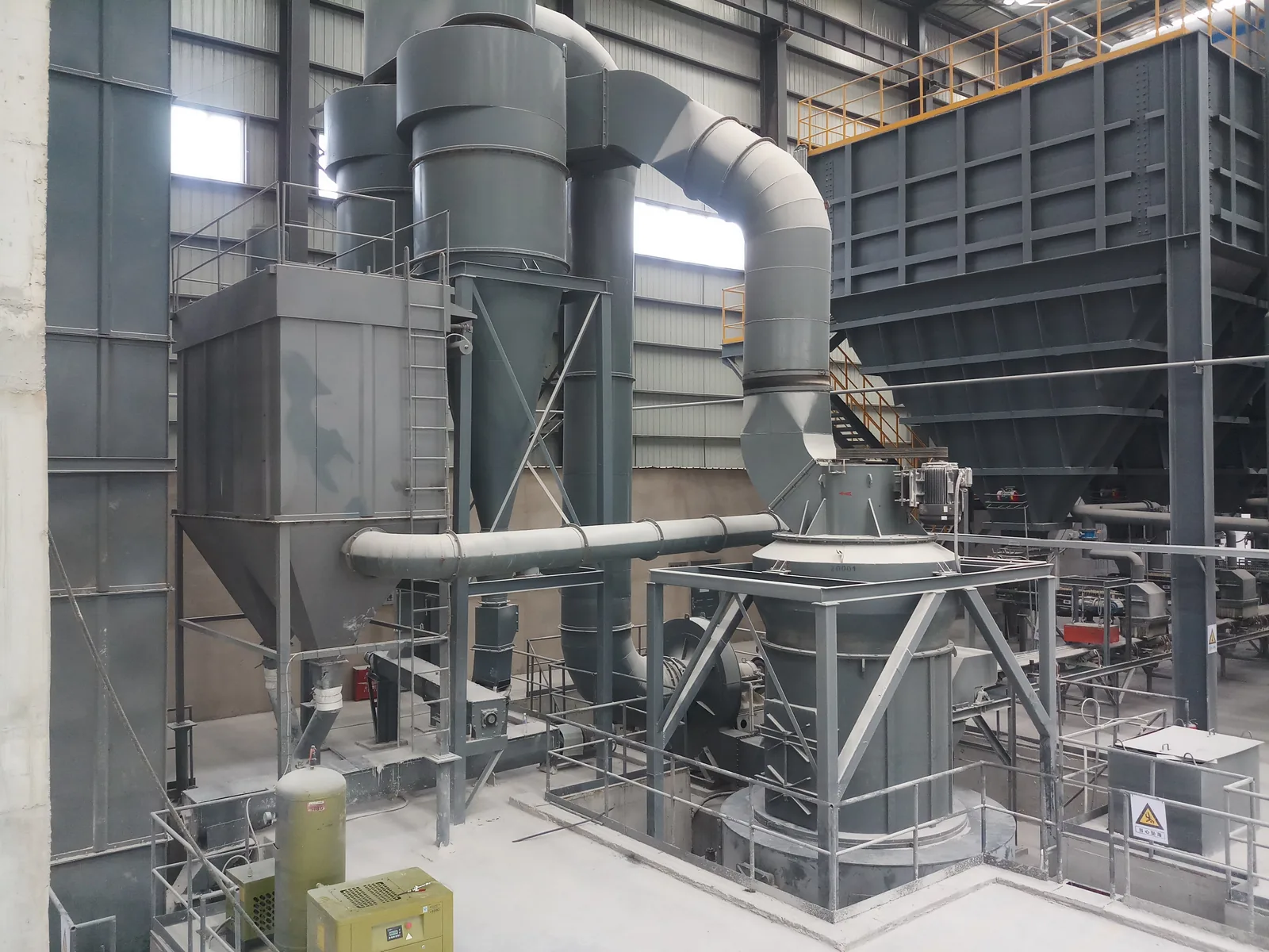 Cronus bentonite grinding project